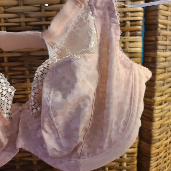 NWT Women's ELOMI EL4490 Lucie Stretch Lace Plunge Underwire Bra Size 38 DD - Picture 4 of 5